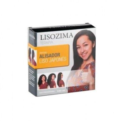 Alisado Japonés Cabellos Morenos Lisozima